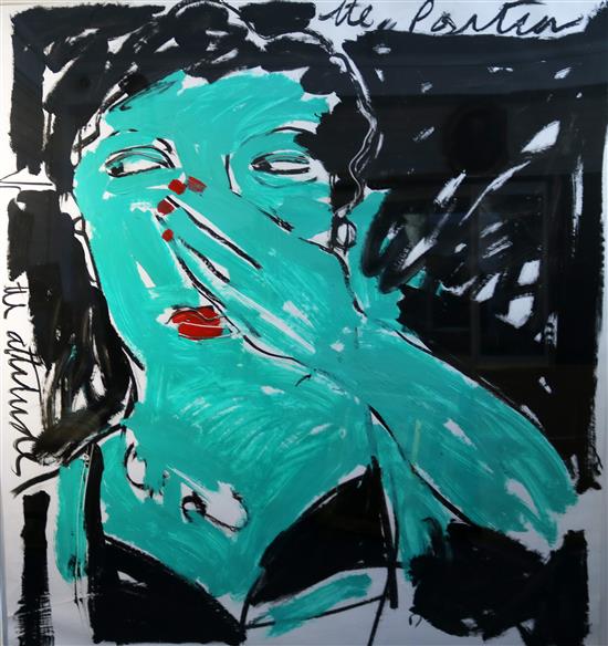 § Bruce McLean (1944-) Positions 54 x 48in.